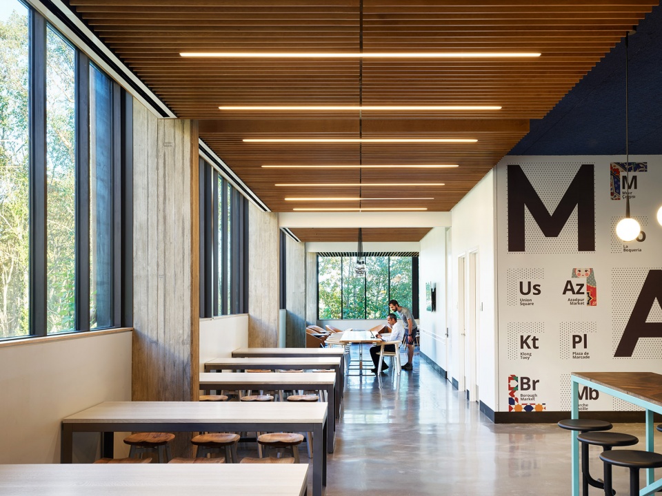 Center Table at North Campus of University of Washington by Graham Baba Architects