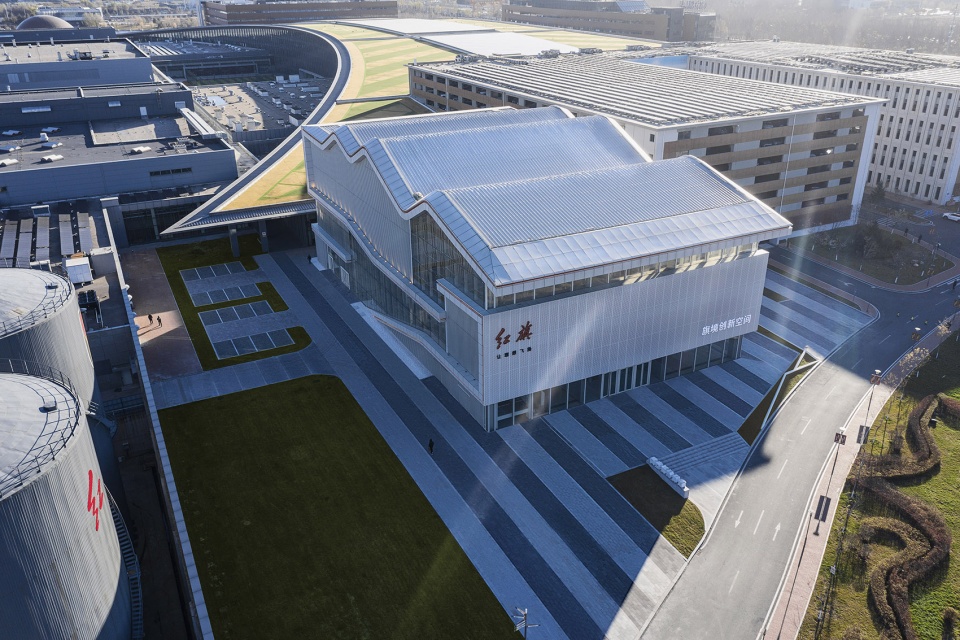 qijing innovation exhibition space by architectural design research institute of scut