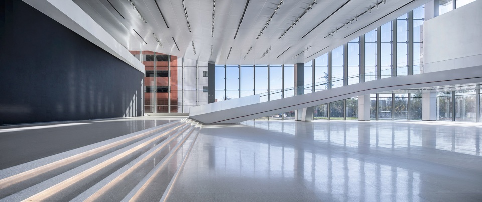 qijing innovation exhibition space by architectural design research institute of scut