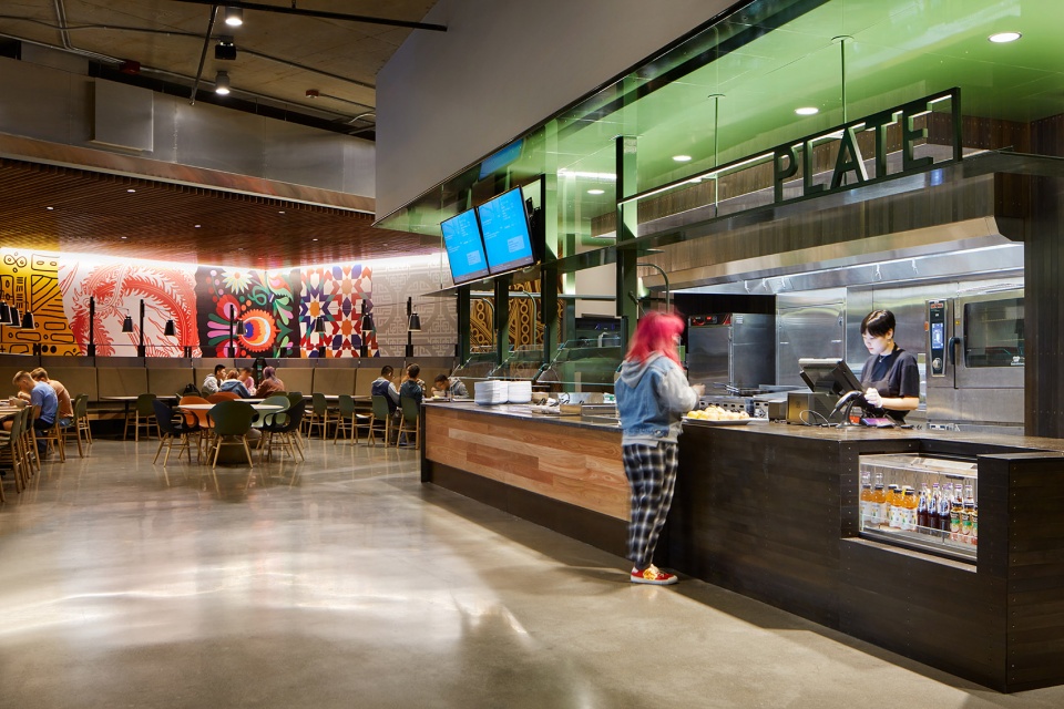 Center Table at North Campus of University of Washington by Graham Baba Architects