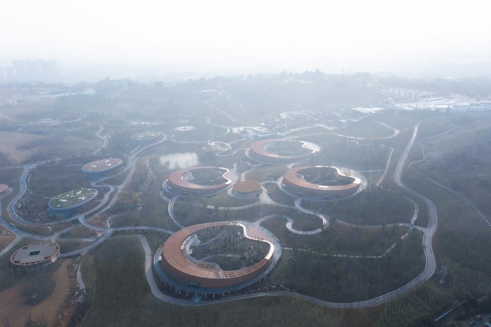 the panda pavilions in chengdu by atelier ping jiang eid arch
