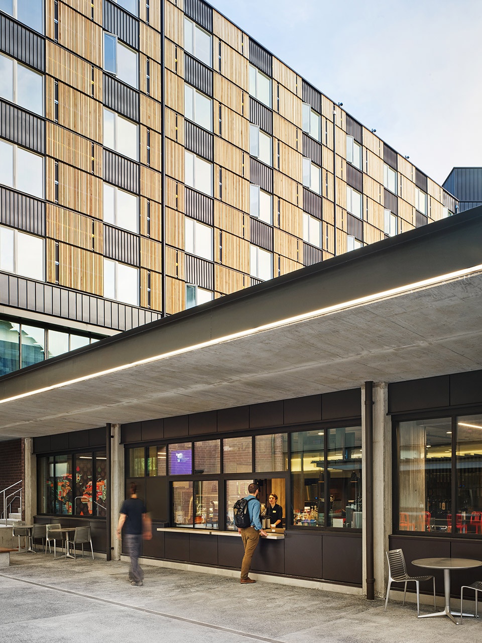 Center Table at North Campus of University of Washington by Graham Baba Architects
