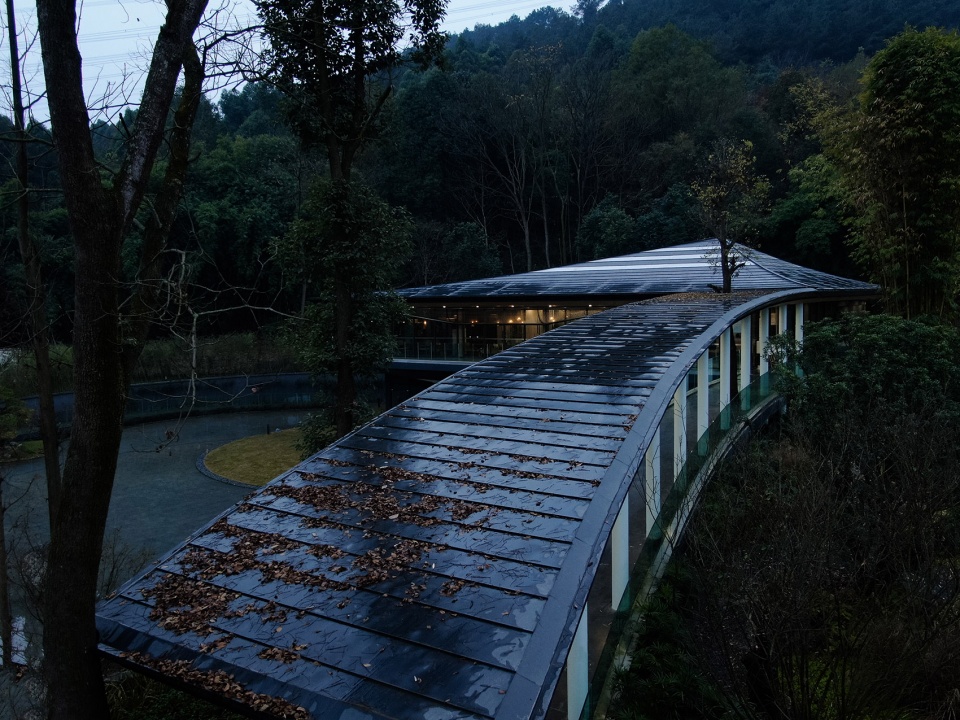 Chongzhou Bamboo Craft Village Visitor Center China by Archermit