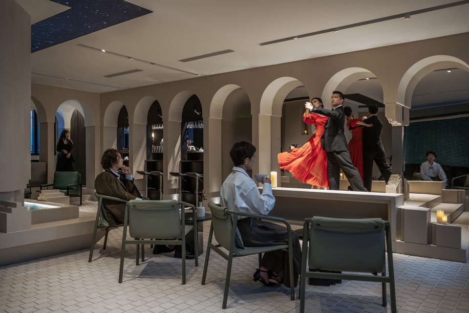 Piazza in a room China by Wutopia Lab