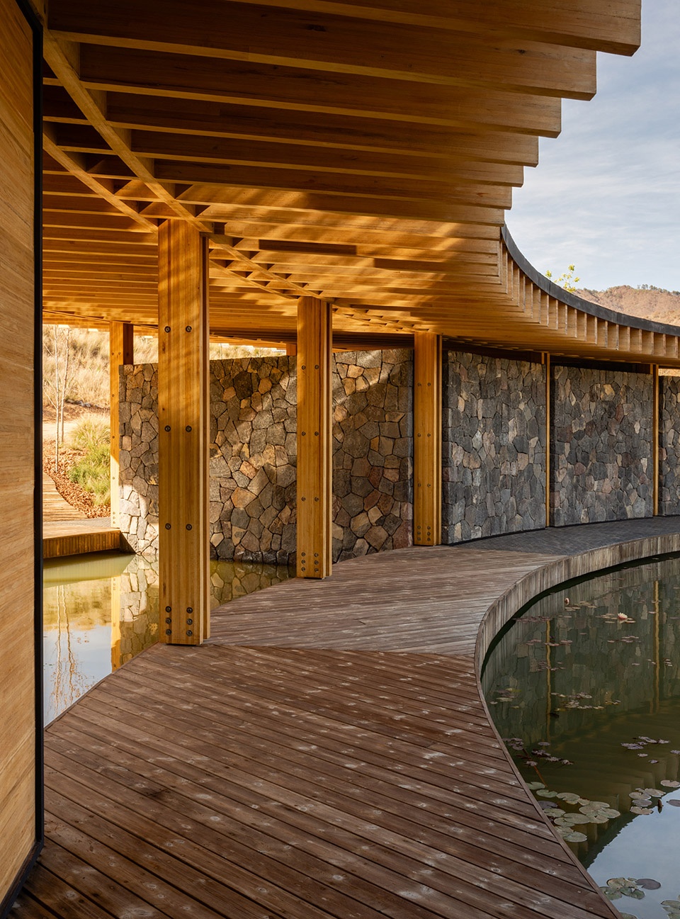 Valle San Nicolas Clubhouse by Sordo Madaleno Arquitectos