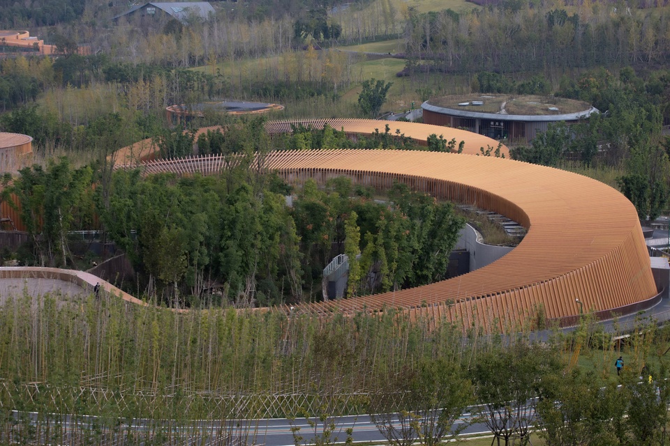 the panda pavilions in chengdu by atelier ping jiang eid arch