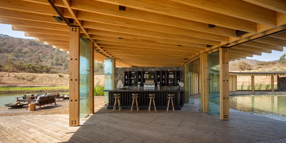 Valle San Nicolas Clubhouse by Sordo Madaleno Arquitectos