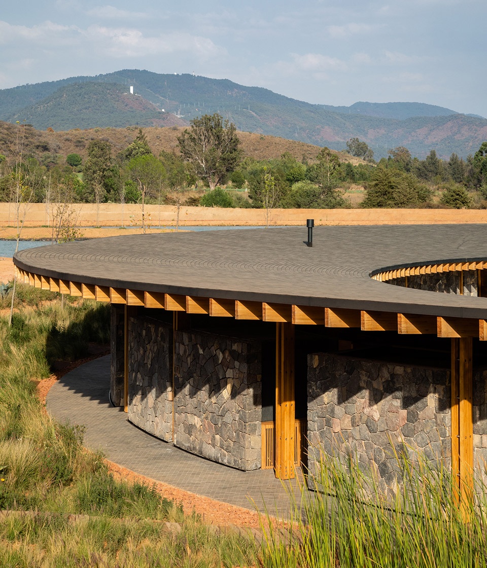 Valle San Nicolas Clubhouse by Sordo Madaleno Arquitectos