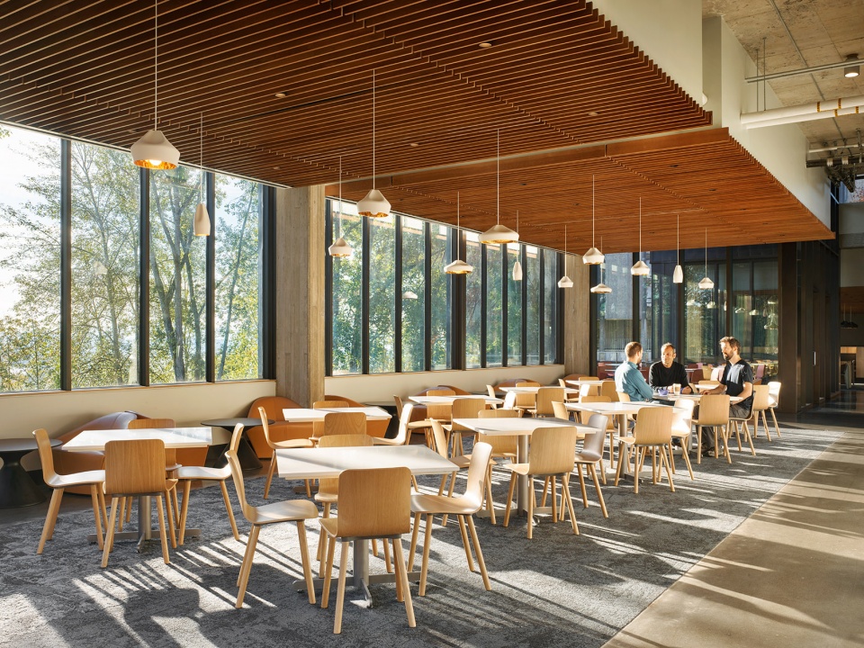 Center Table at North Campus of University of Washington by Graham Baba Architects