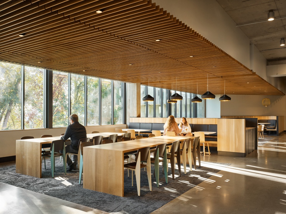 Center Table at North Campus of University of Washington by Graham Baba Architects