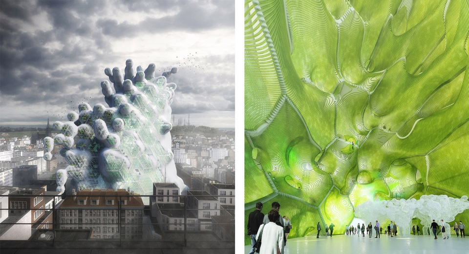 tree one photosynthetic sculpture by ecologicstudio