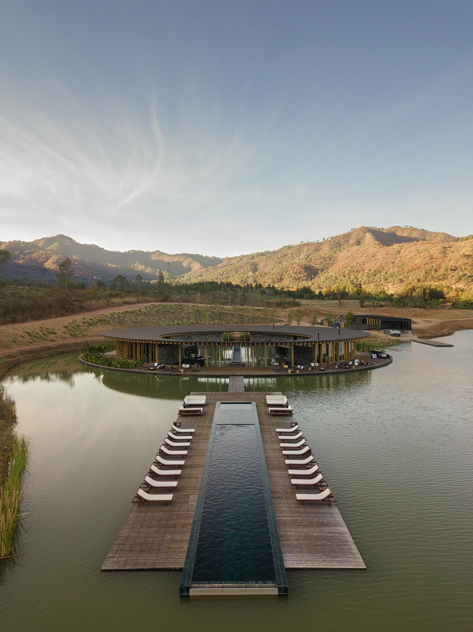 Valle San Nicolas Clubhouse by Sordo Madaleno Arquitectos