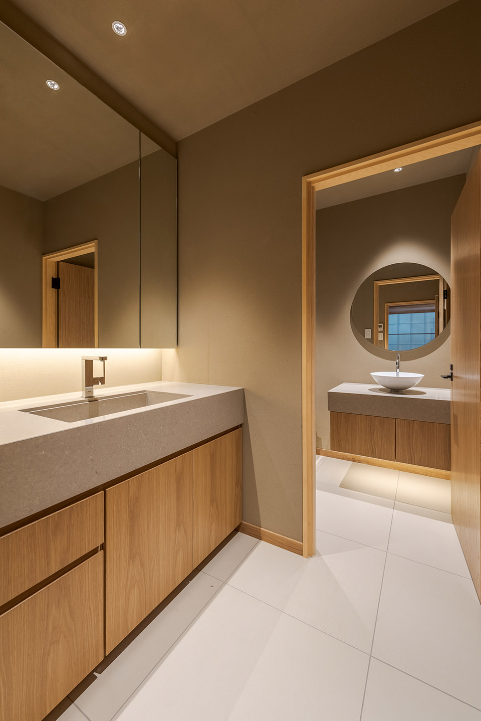 house in zinseki by reiichi ikeda design