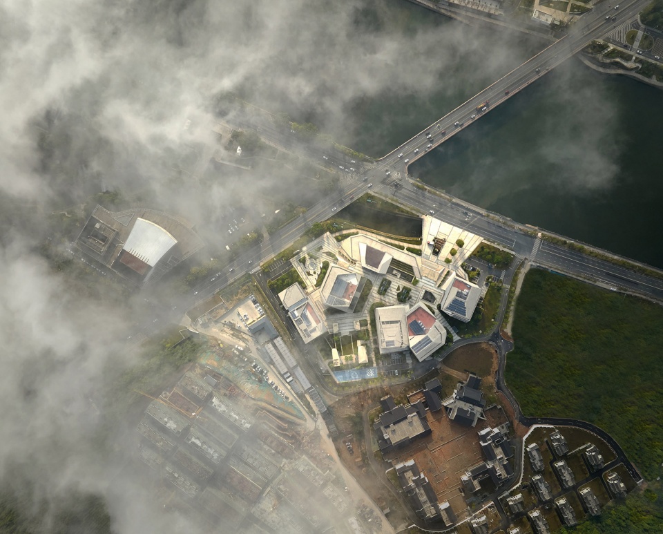 kaihua county public culture square by chinacuc