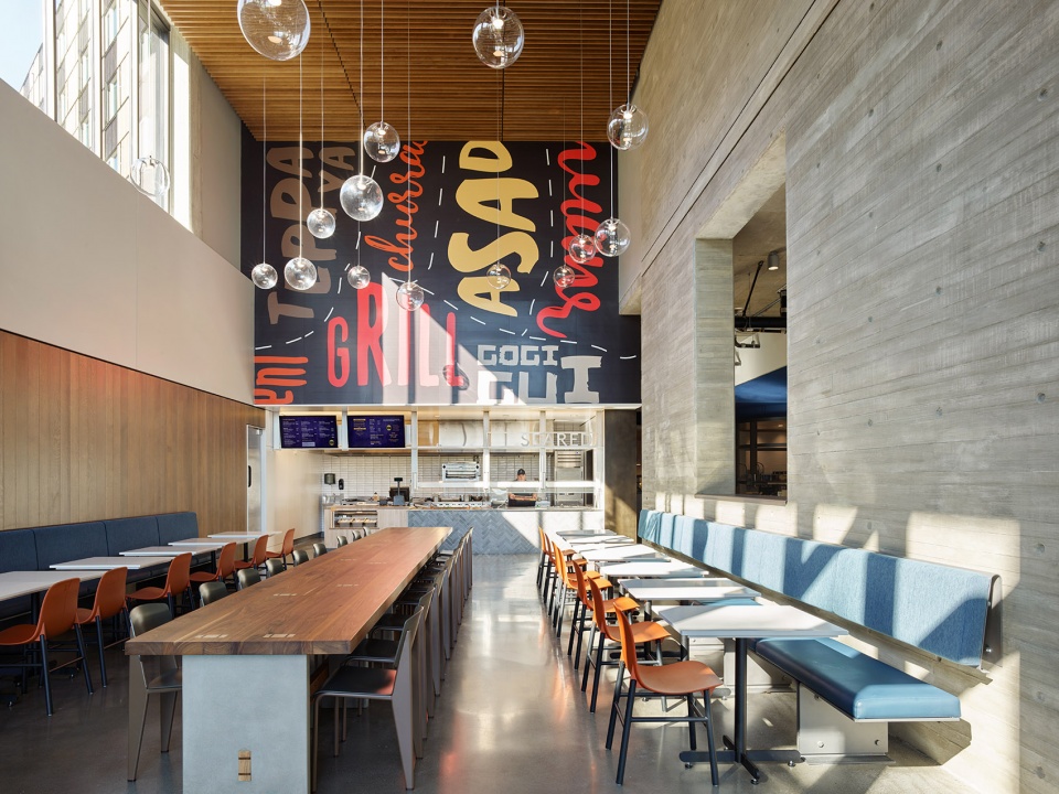 Center Table at North Campus of University of Washington by Graham Baba Architects