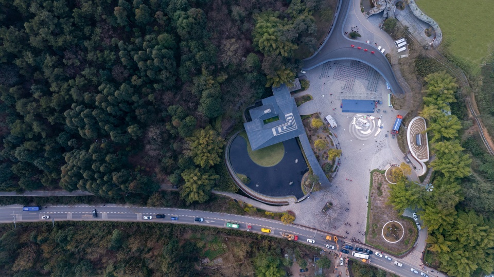 Chongzhou Bamboo Craft Village Visitor Center China by Archermit