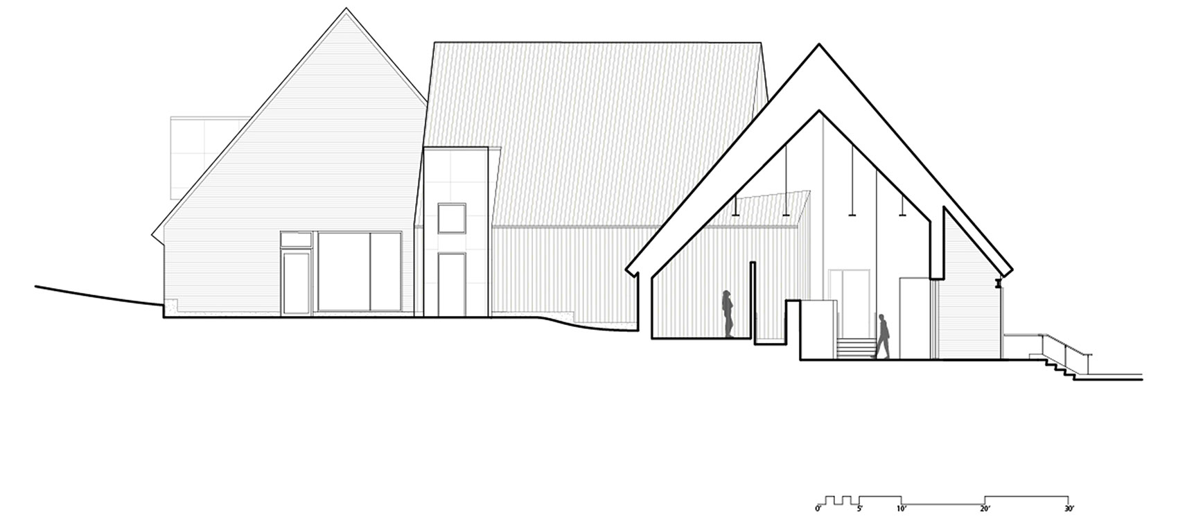 Highland Village Interpretive Centre Abbott Brown Architects