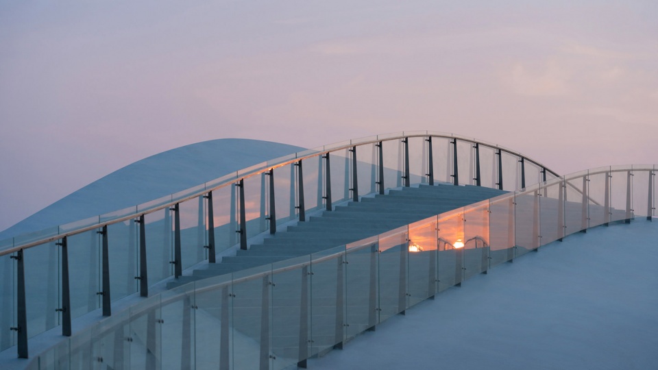 sky mountain coastal station in haikou by sou fujimoto