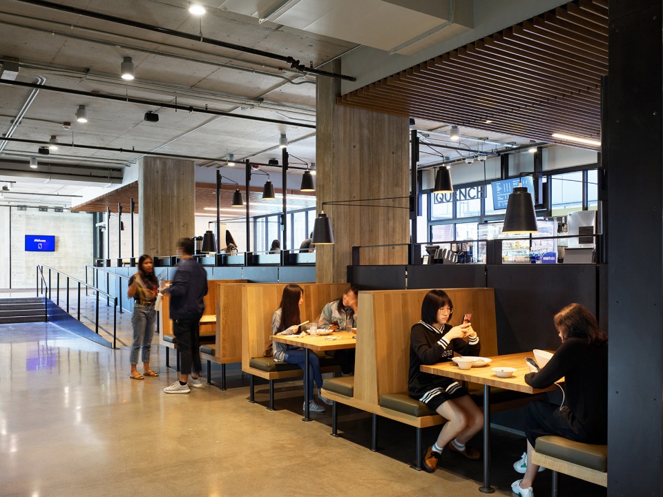 Center Table at North Campus of University of Washington by Graham Baba Architects