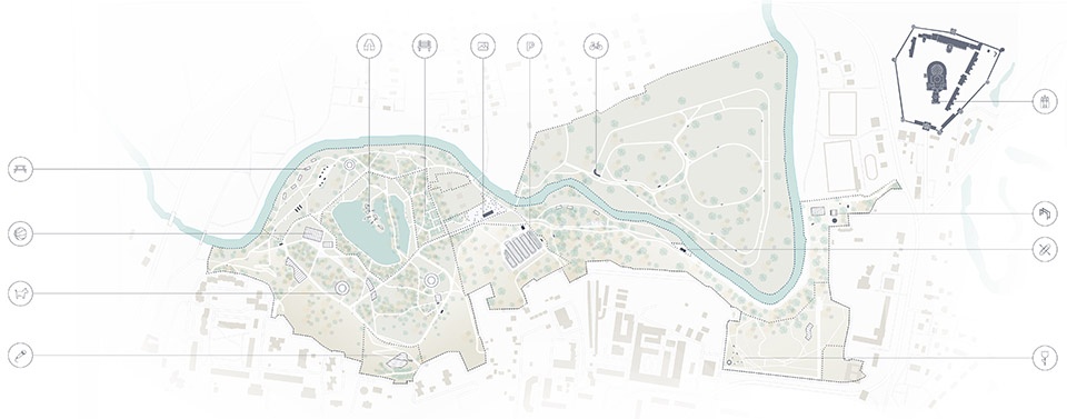 Central Park in Istra Moscow Region by Basis architectural bureau