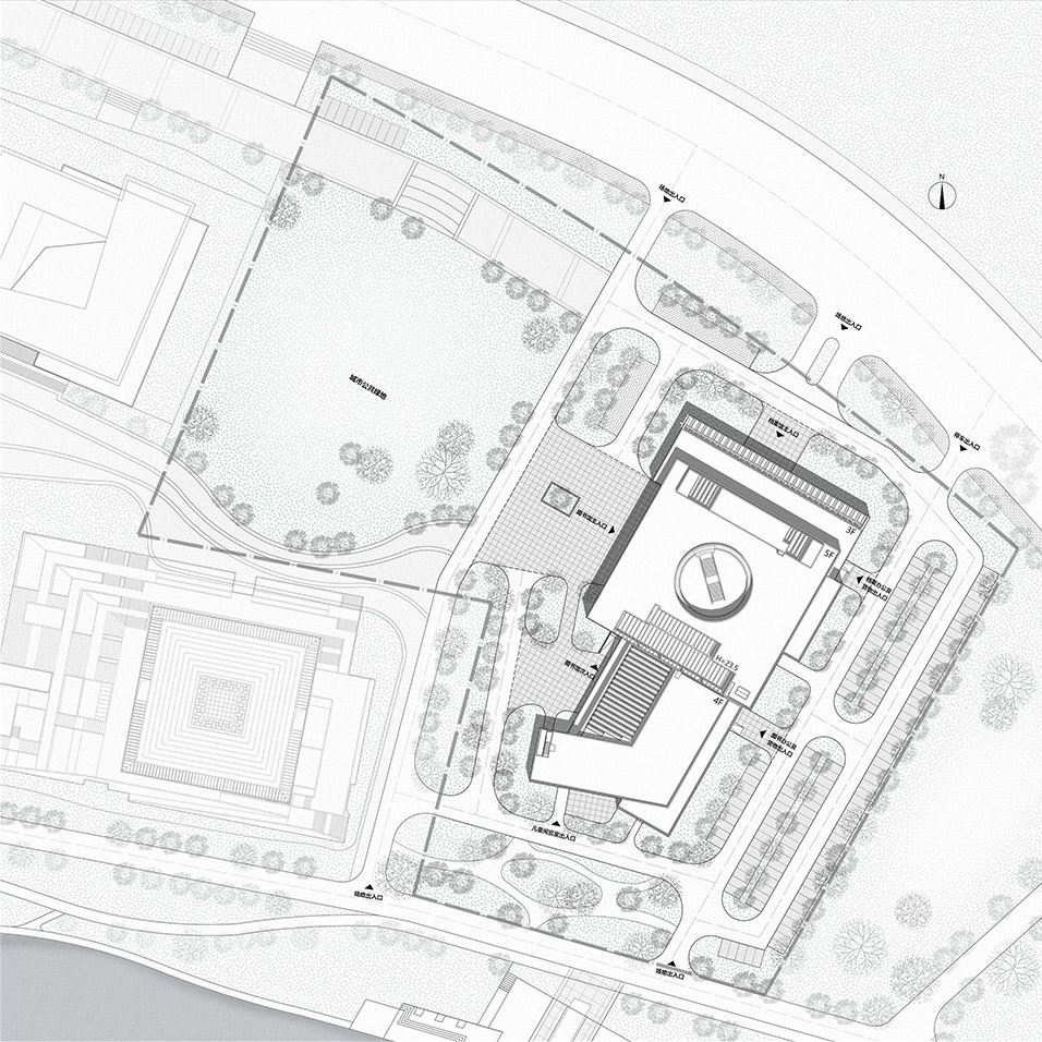 JINGSHAN LIBRARY ARCHIVES China by Jiangzuo Studio vig