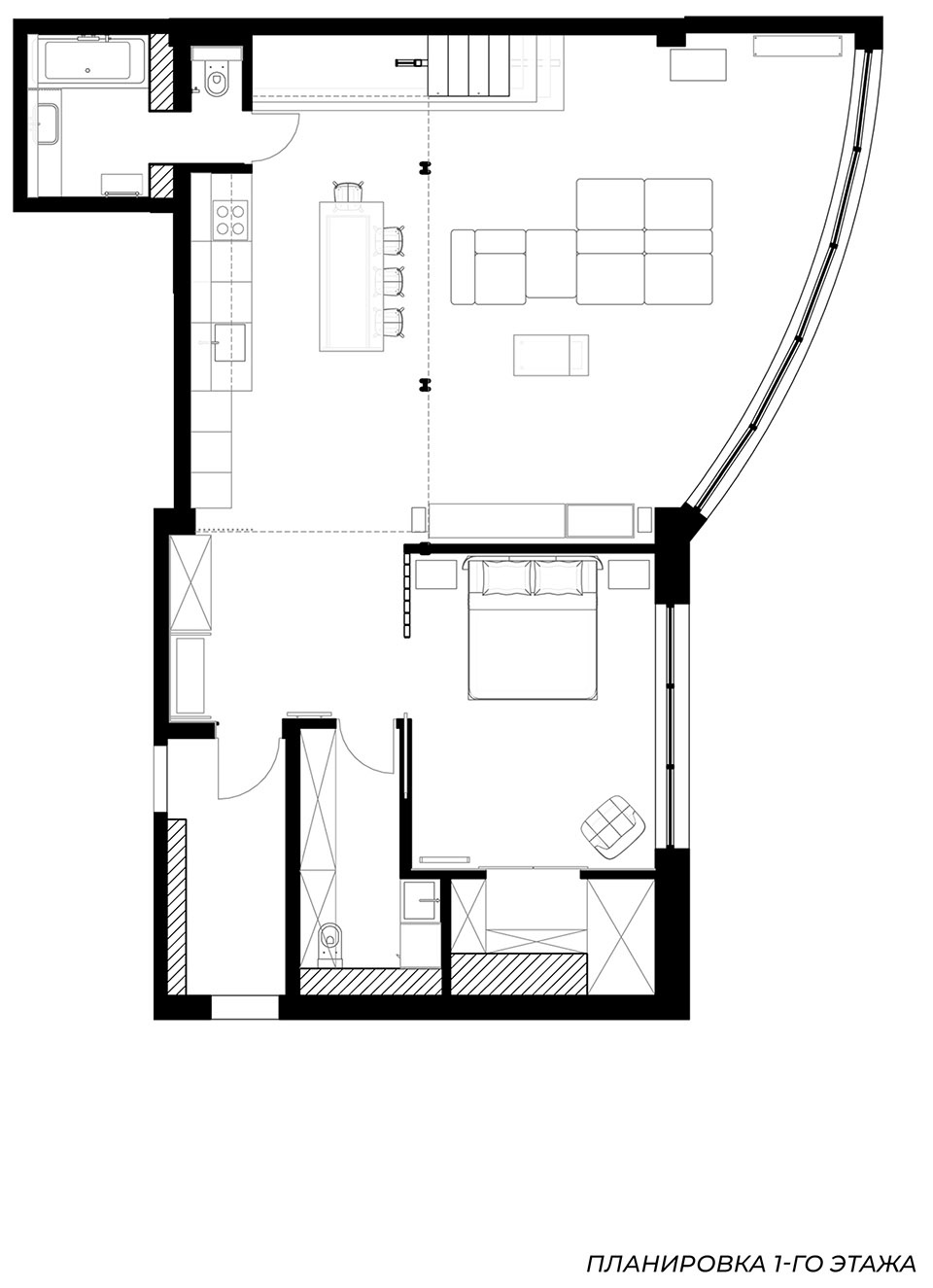 LOFT APARTMENT by ZROBIM architects