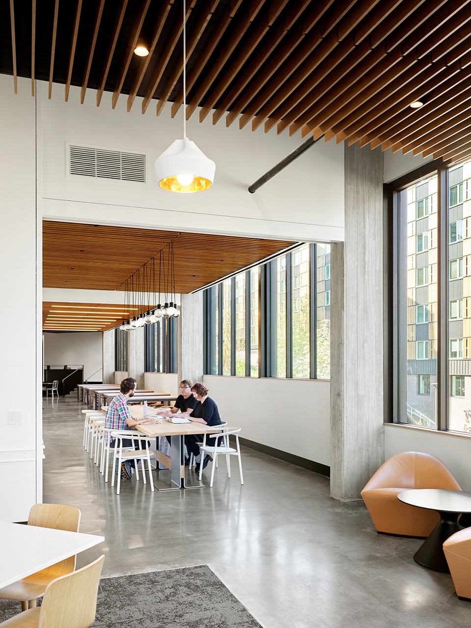 Center Table at North Campus of University of Washington by Graham Baba Architects