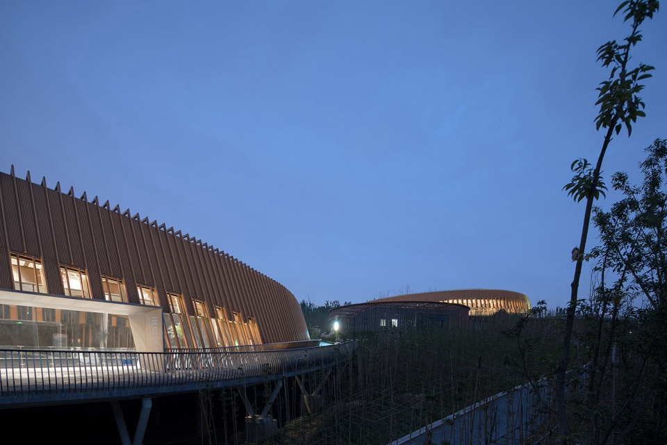 the panda pavilions in chengdu by atelier ping jiang eid arch