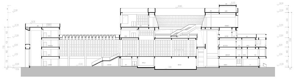 JINGSHAN LIBRARY ARCHIVES China by Jiangzuo Studio