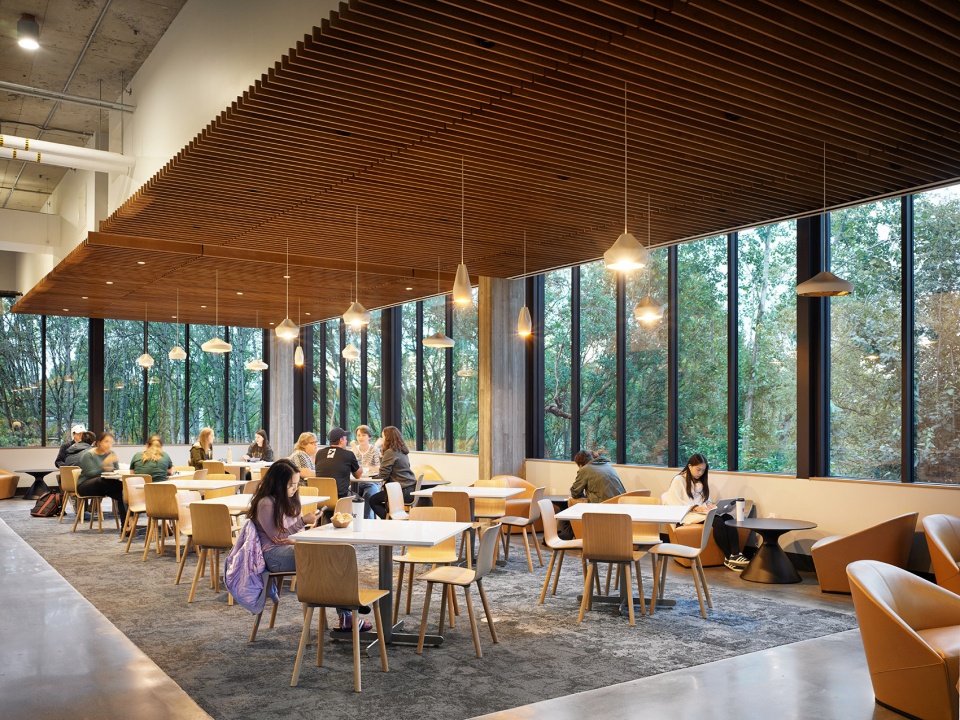 Center Table at North Campus of University of Washington by Graham Baba Architects