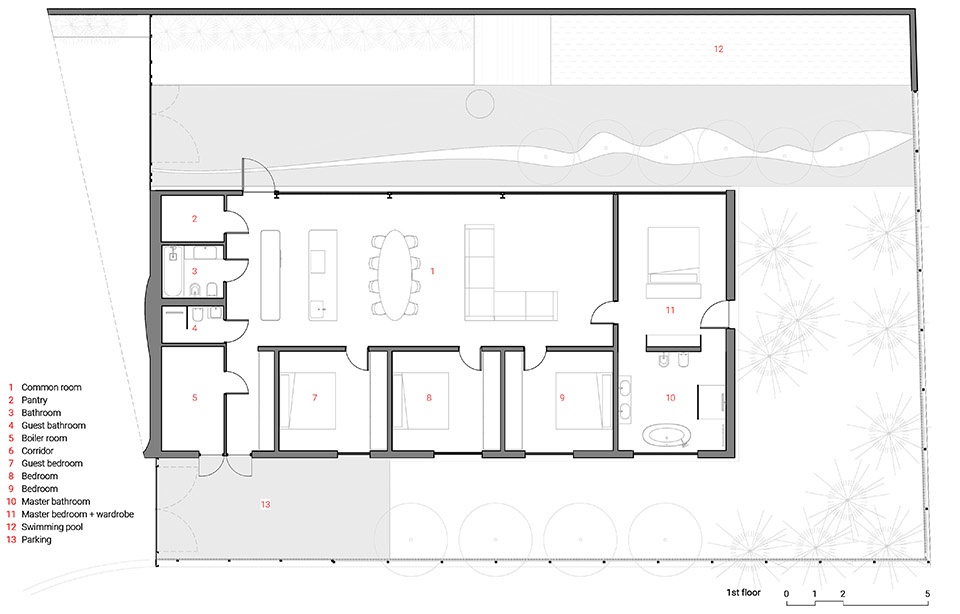 Villa Domes by Calujac Architecture