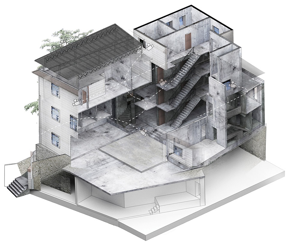 Bridge House China by Zhi Architects