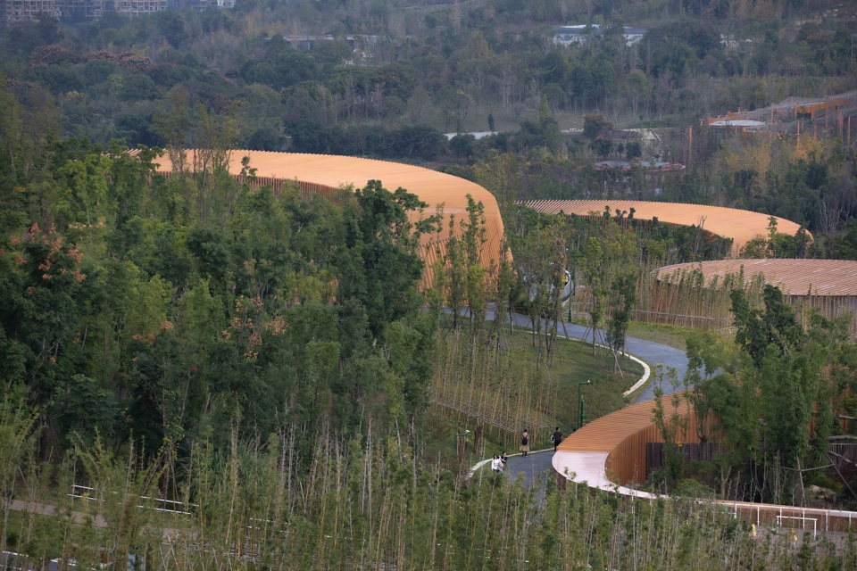 the panda pavilions in chengdu by atelier ping jiang eid arch