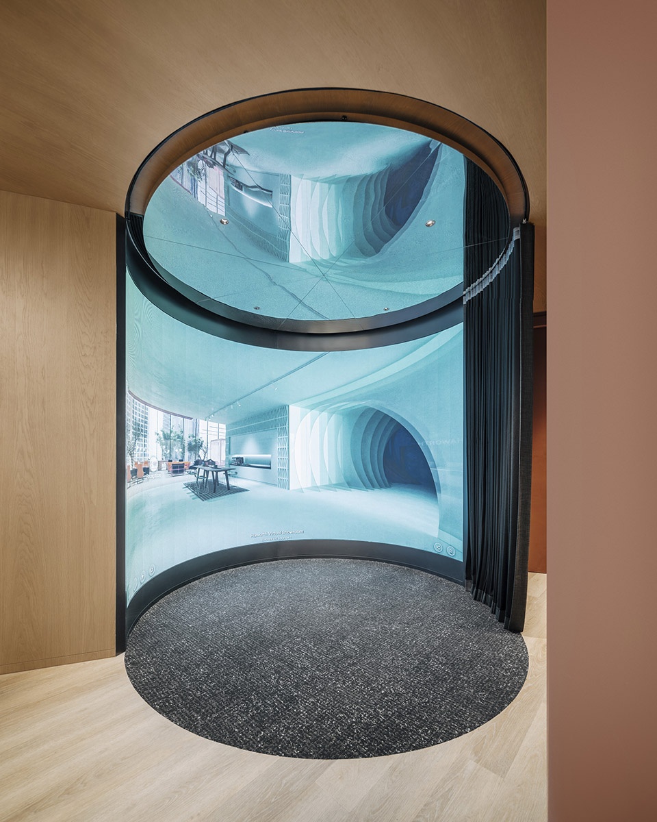 haworth hws customer experience centre in shanghai china by gensler