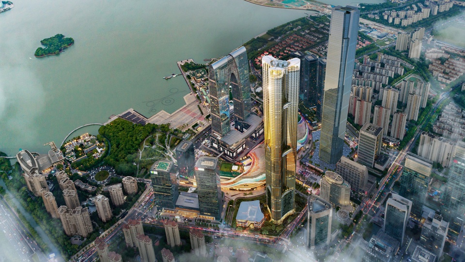 som designs petal inspired apartment tower in suzhou