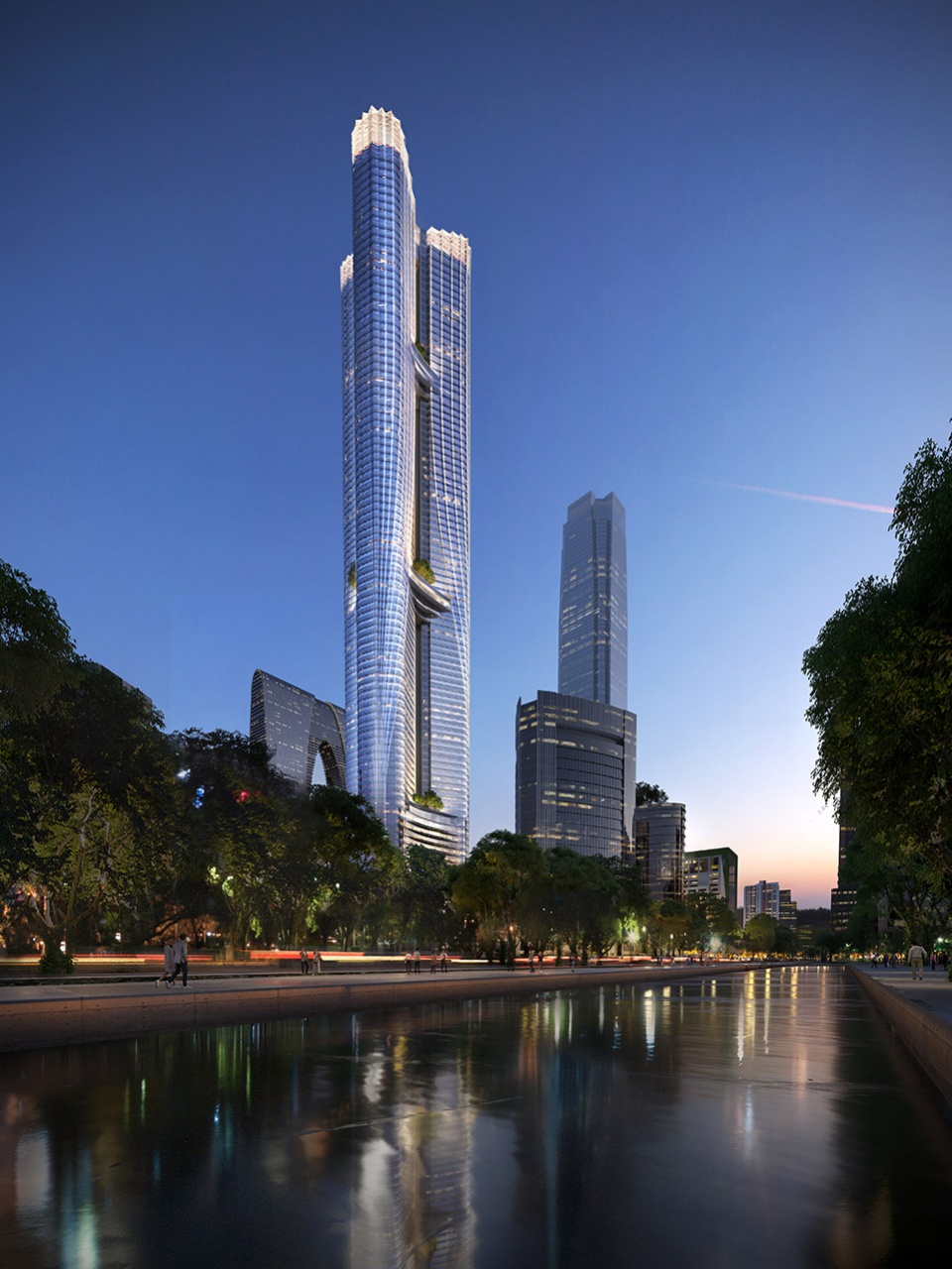 som designs petal inspired apartment tower in suzhou