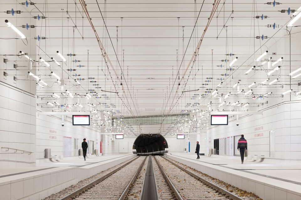 Light Rail Tunnel Karlsruhe by allmannwappner