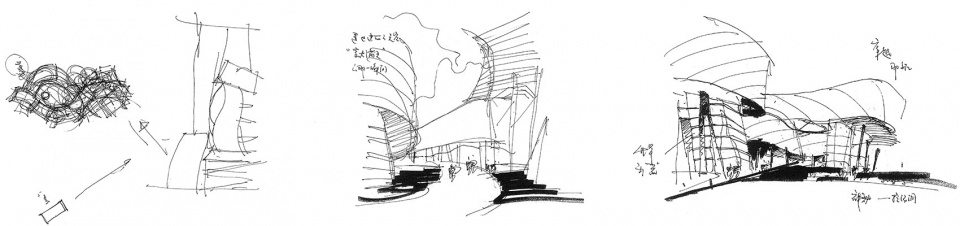 tongguan kiln site museum by luo jin studio