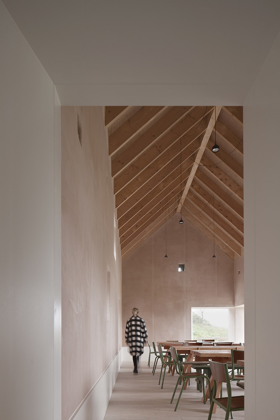 Community dining hall Croft 3 by Architect fardaa