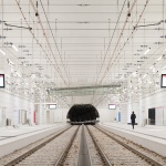 Karlsruhe轻铁隧道，德国 / allmannwappner