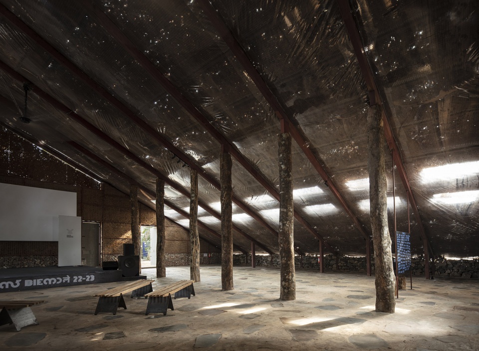 The Container for Kochi Muziris Biennale 2023 by Samira Rathod Design Atelier
