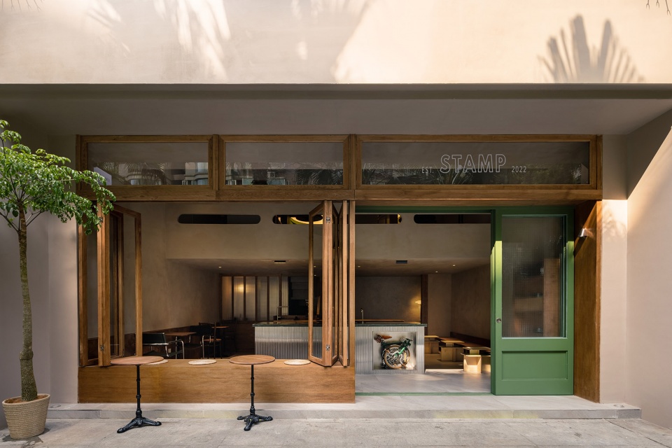 stamp cafe by wooom studio