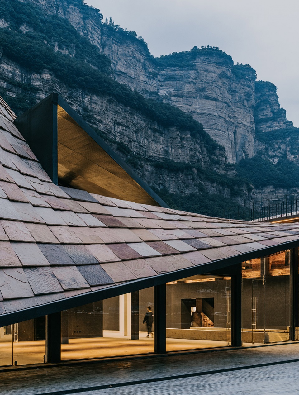 taihang xinyu art museum by wang chong studio