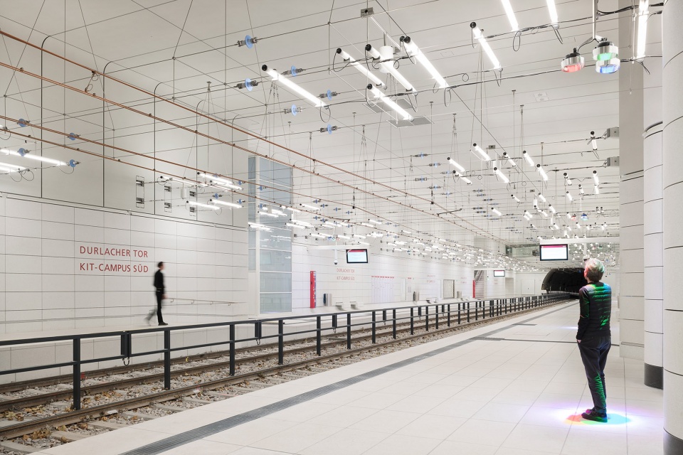 Light Rail Tunnel Karlsruhe by allmannwappner