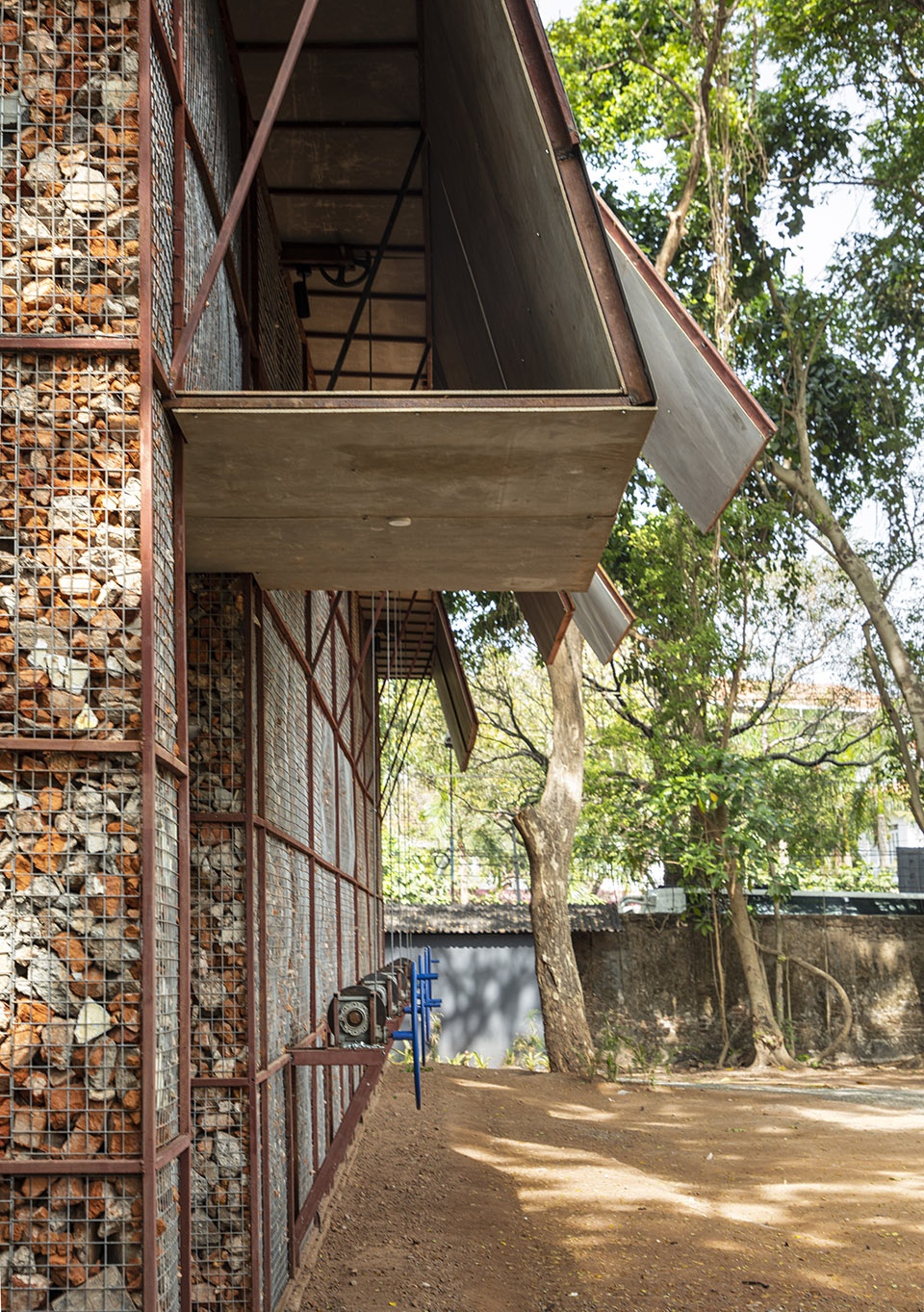 The Container for Kochi Muziris Biennale 2023 by Samira Rathod Design Atelier