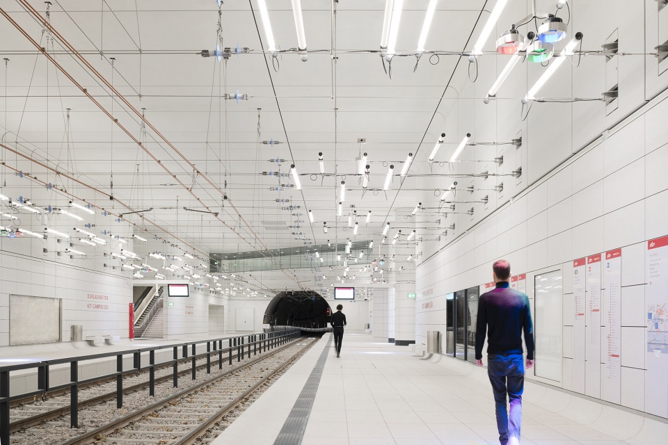 Light Rail Tunnel Karlsruhe by allmannwappner