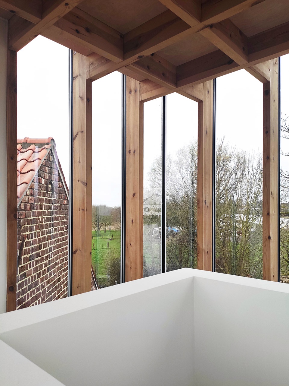 hinge farmhouse by objekt architecten