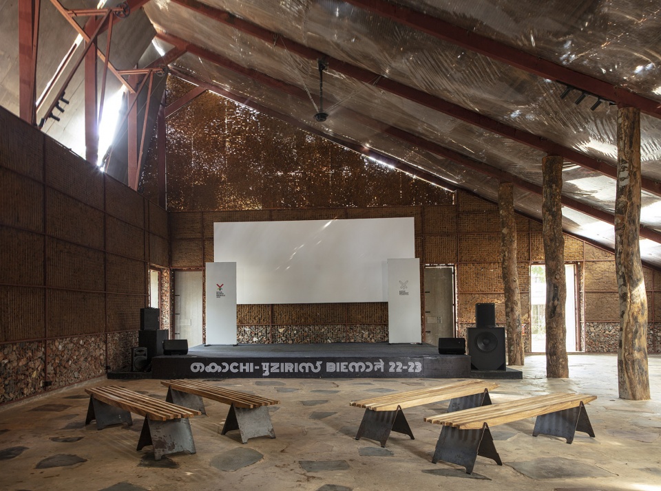 The Container for Kochi Muziris Biennale 2023 by Samira Rathod Design Atelier