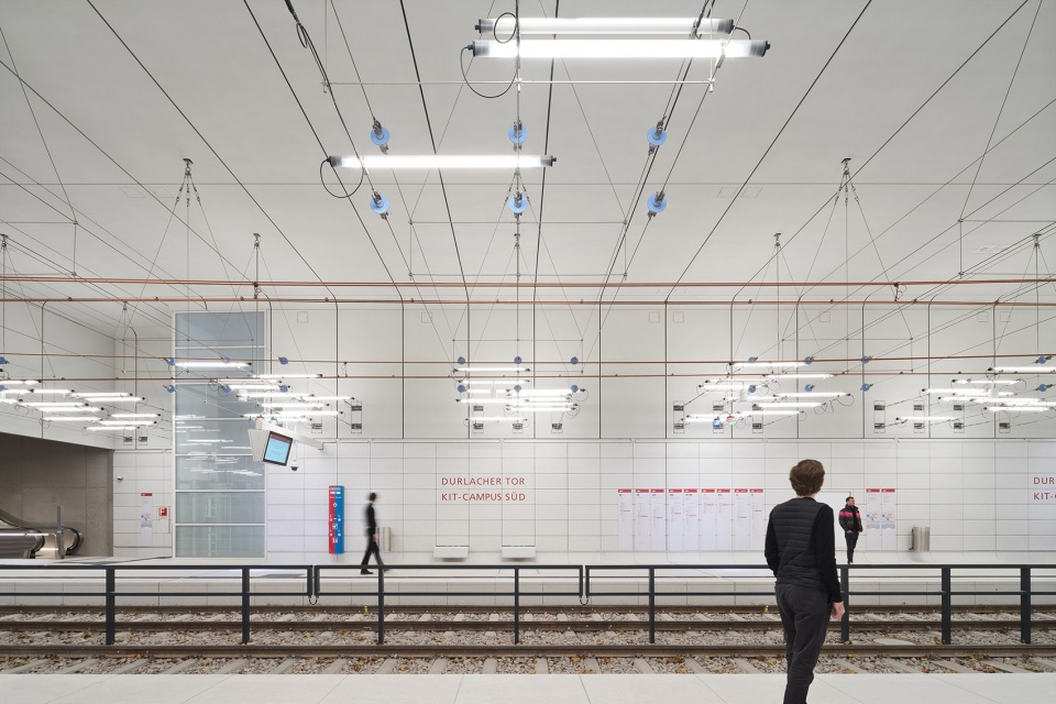 Light Rail Tunnel Karlsruhe by allmannwappner
