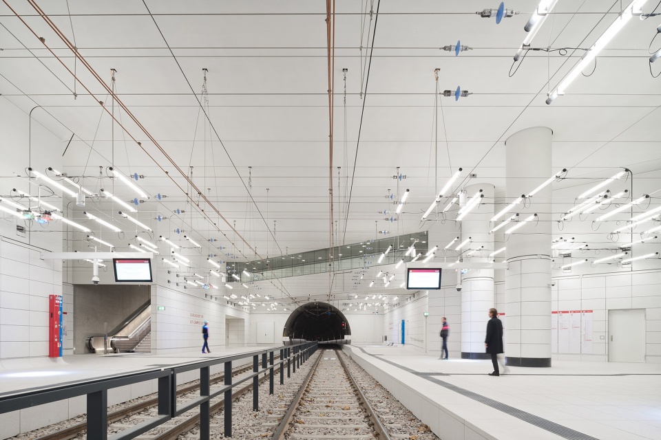 Light Rail Tunnel Karlsruhe by allmannwappner